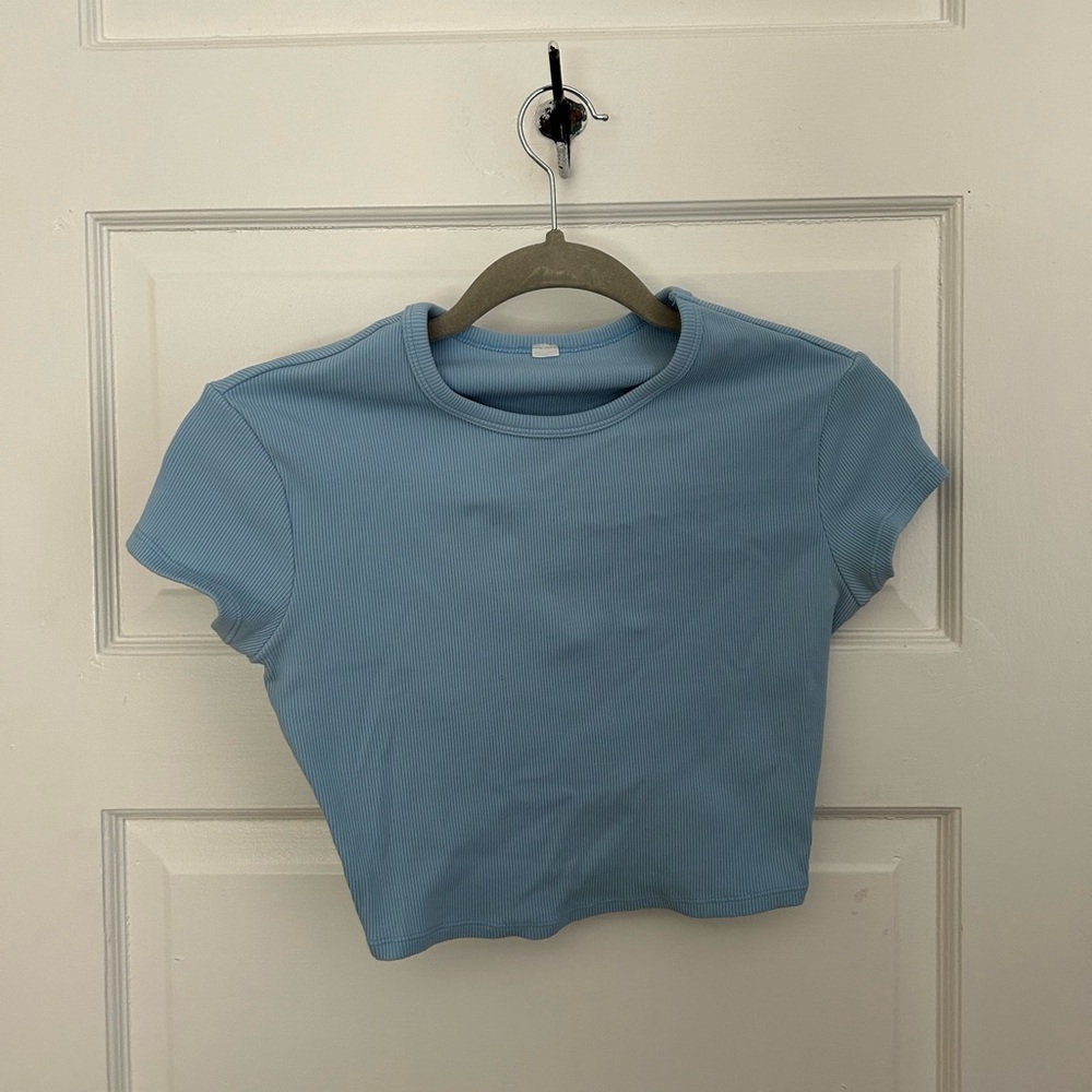 alo ribbed Crop Top